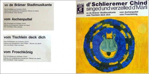 CD-Kopie von Vinyl: d Schlieremer Chind singed und verzellet d'Märli