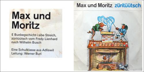 CD-Kopie von Vinyl: Fredy Lienhard - Max und Moritz züritüütsch