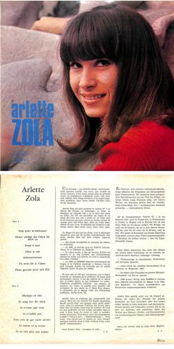 CD-Kopie von Vinyl: Arlette Zola - sehr rar