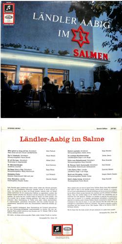 CD-Kopie von Vinyl: Ländler Aabig im Salme - Live 1966 im Salmen, Schlieren