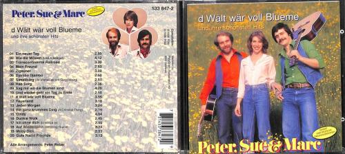 CD d Wält wär voll Blueme - Peter, Sue & Marc