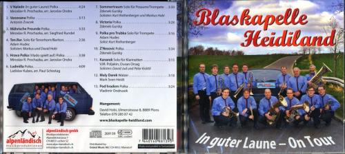 CD Blaskapelle Heidiland - In guter Laune - On Tour