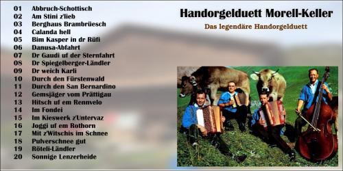CD-Kopie von Vinyl: HD Morell-Keller - Das legendäre Handorgelduett