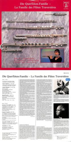 CD-Kopie von Vinyl: Die Querflöten-Familie - Marlis Joss, Hans Vollenweider, Ch.Jäggin
