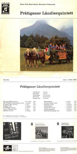 CD Prätigauer Ländlerquintett - 1972