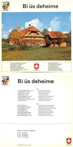 CD-Kopie von Vinyl: Bi üs deheime - Bossbuebe & Elsi Schmocker u.a.
