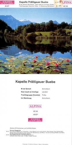 Occ. EP Vinyl: Kapelle Prättigauer Buebe - Bi de Gemsli u.a.