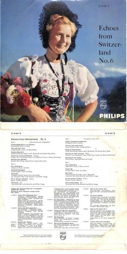 CD-Kopie von Vinyl: Echoes from Switzerland - Nr. 6
