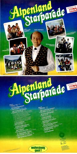 CD-Kopie von Vinyl: Alpenland Starparade - Alpenoberkrainer, Alpenland-Quintett u.a.