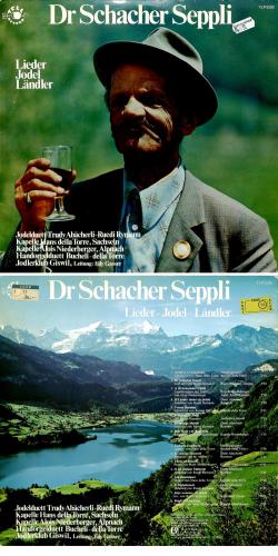 CD-Kopie von Vinyl: Dr Schacher Seppli - Lieder-Jodel-Ländler - diverse