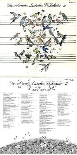 CD-Kopie von Vinyl: Die schönsten deutschen Volkslieder II - ETERNA