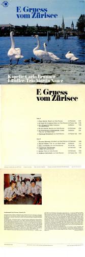 CD-Kopie von Vinyl: E Gruess vom Zürisee - Kap. Carlo Brunner, LT Martin Nauer - 1975