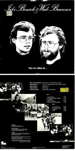CD-Kopie von Vinyl: Jaki Beusch & Walo Brunner - Nur so näbe bi...