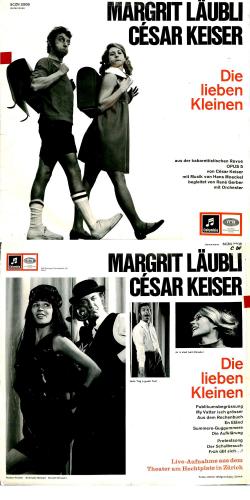 CD-Kopie von Vinyl: Die lieben Kleinen - Margrit Läubli, César Keiser