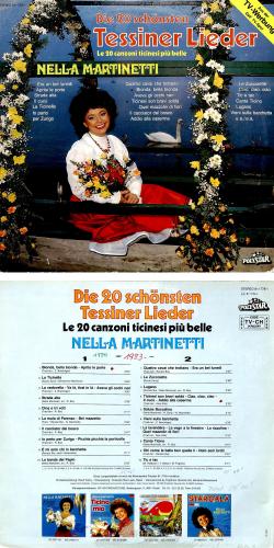 CD-Kopie von Vinyl: Nella Martinetti - Die 20 schönsten Tessiner Lieder