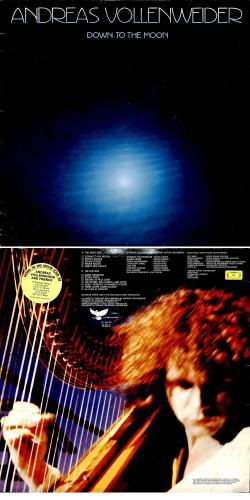 CD-Kopie von Vinyl: Andreas Vollenweider - Down to the moon