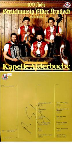 CD-Kopie von Vinyl: 100 Jahre Striichmusig Alder Urnäsch u. Kapelle Alderbuebe