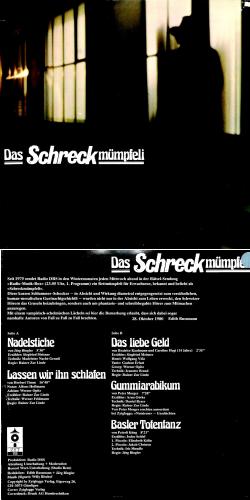 CD-Kopie von Vinyl: Das Schreckmümpfeli - die 1. - 1980