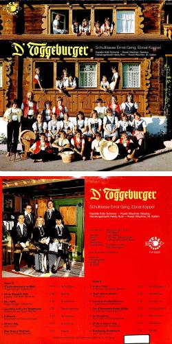 CD-Kopie von Vinyl: D'Toggeburger - Schulklasse Ernst Gerig Ebnat-Kappel