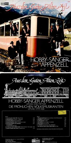 CD-Kopie von Vinyl: Hobby-Sänger Appenzell, Die fröhlichen Volksmusikanten