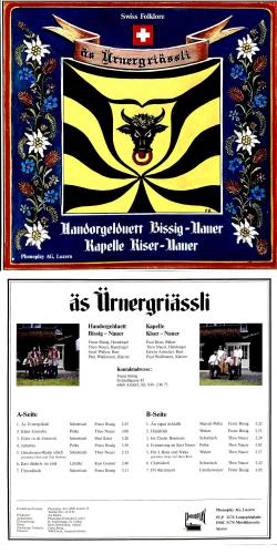 CD-Kopie von Vinyl: HD Bissig-Nauer & Kapelle Kiser-Nauer