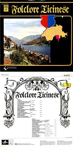 CD-Kopie von Vinyl: Folclore Ticinese - Trio di Gandria u.a. - 1978