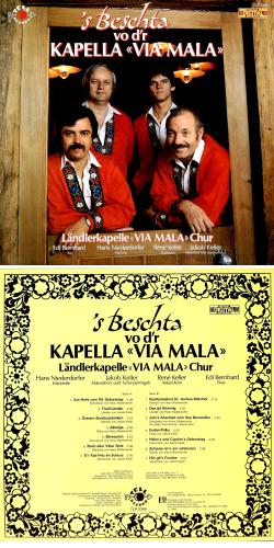 CD-Kopie von Vinyl: 's Beschta vo d'r Kapella Via Mala - 1984