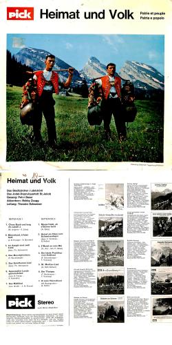 CD-Kopie von Vinyl: Heimat und Volk - diverse - 1969