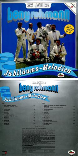 CD-Kopie von Vinyl: Beny Rehmann - 25 Jahre Jubiläums-Melodien - 1988