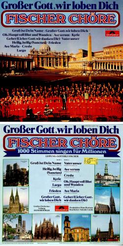 CD-Kopie von Vinyl: Fischer-Chöre - Grosser Gott wie loben Dich - 1976