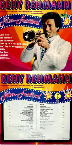 CD-Kopie von Vinyl: Beny Rehmann - die schönsten Filmmelodien - 1980