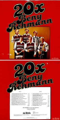 CD-Kopie von Vinyl: Beny Rehmann - 20x- 1980