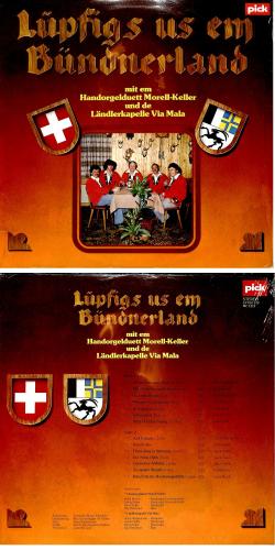 CD-Kopie von Vinyl: HD Morell-Keller, LK Via Mala - Lüpfigs us em Bünderland - 1981