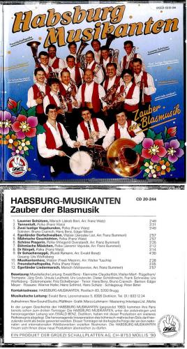 CD Habsburg-Musikanten - Zauber der Blasmusik