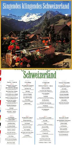 CD-Kopie Vinyl: Singendes klingendes Schweizerland - 4CDs