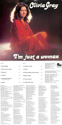 CD-Kopie Vinyl: Olivia Gray - I'm just a woman