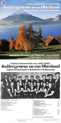 CD-Kopie Vinyl: Jodlerklub Oberhofen, Heidi Koller, Ruedi Stähli, Bärner-Bär, Bärner Mutze u.a.