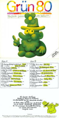 CD-Kopie Vinyl: Grün 80 - Offizielle Grün 80-LP - diverse