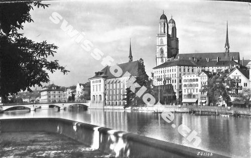 Postkarte: Zürich