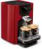 Senseo® Kaffeepadmaschine HD7865 Quadrante XL-Tank - rot