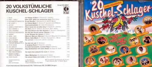 CD 20 volkstümlichie Kuschel-Schlager - diverse