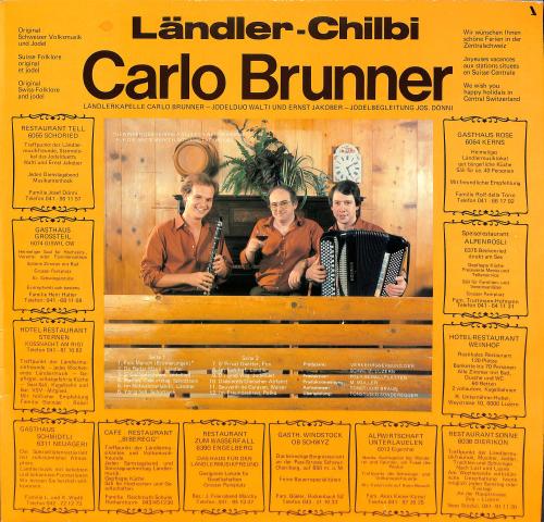 CD-Kopie von Vinyl: Carlo Brunner - Ländler-Chilbi