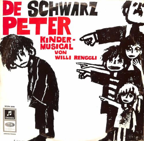 CD-Kopie von Vinyl: De schwarz Peter- Kindermusical aus Zürich-Fluntern