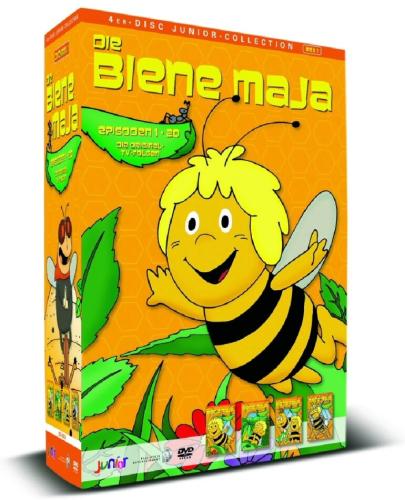  DVD Die Biene Maja 1 - (Junior-Collection 4 DVDs)