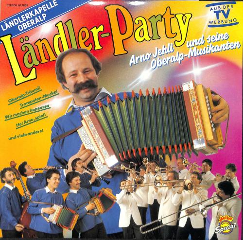CD-Kopie von Vinyl: Arno Jehli und seine Oberalp-Musikanten - Ländler-Party - 1986