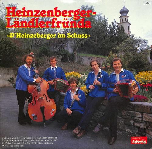 CD-Kopie von Vinyl: Heinzenberger-Ländlerfründa - D'Heinzeberger im Schuss - 1985