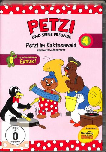 DVD PETZI und seine Freunde - im Kakteenwald und weitere Abenteuer - Deutsch und Schweizerdeutsch