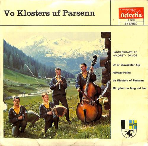 CD-Kopie von EP Vinyl: Ländlerkapelle Vadret Davos - Vo Klosters uf Parsenn